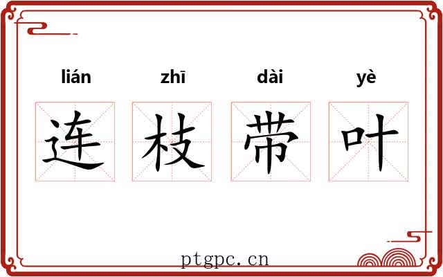 连枝带叶 连枝带叶