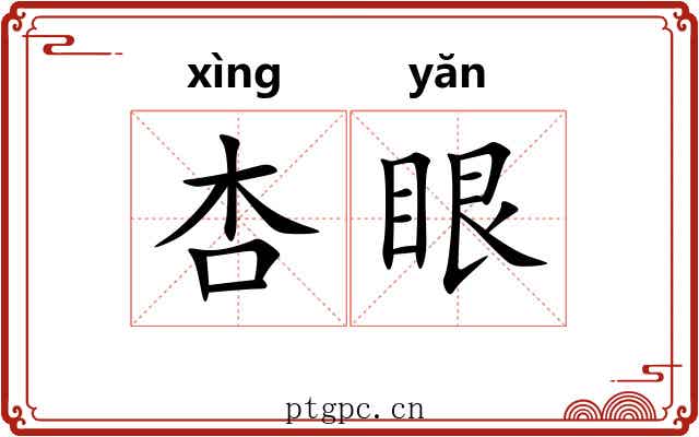 杏眼