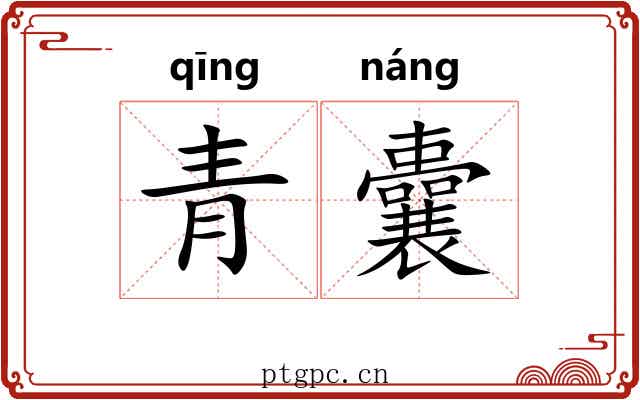 青囊 青囊