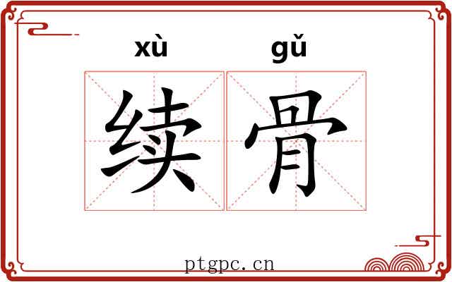 续骨 续骨