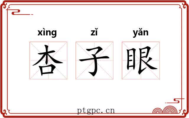 杏子眼 杏子眼