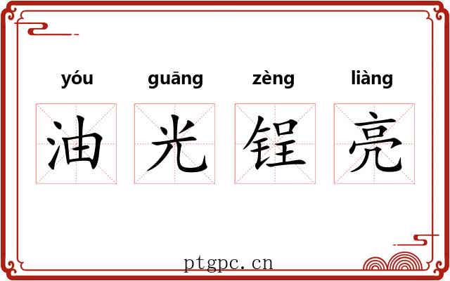 油光锃亮 油光锃亮