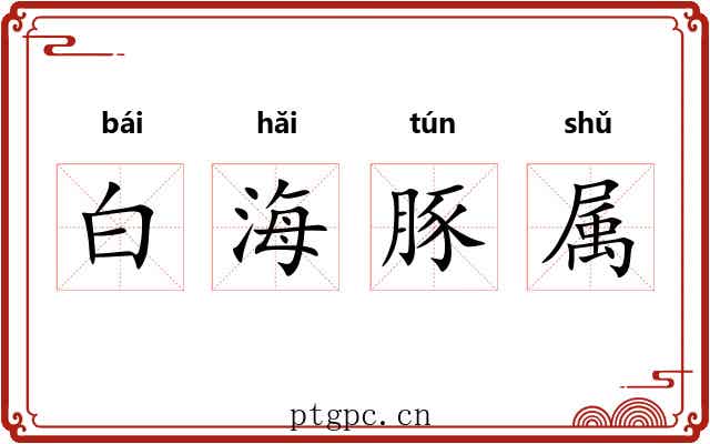 白海豚属 白海豚属