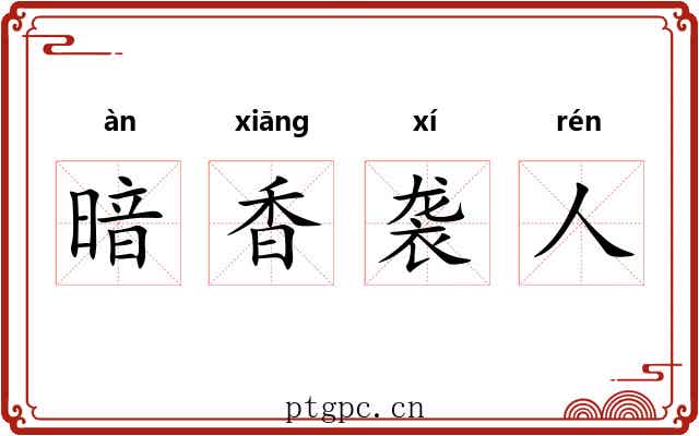 暗香袭人 暗香袭人