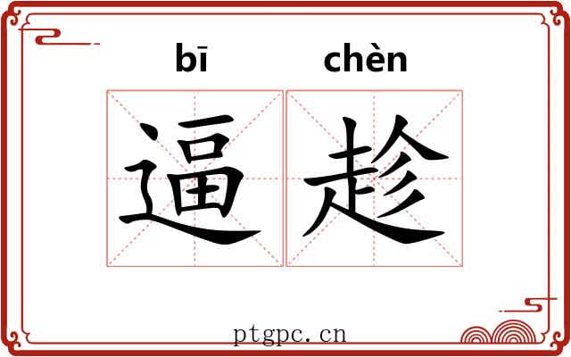 逼趁