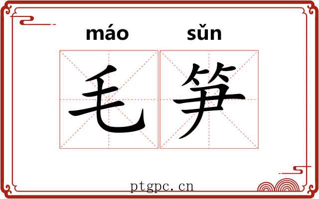 毛笋 毛笋