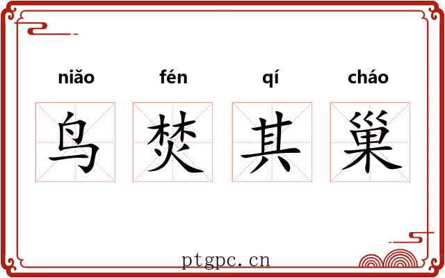 鸟焚其巢