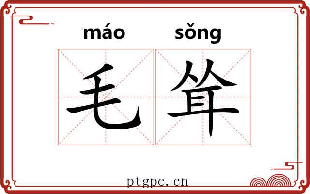 毛耸 毛耸