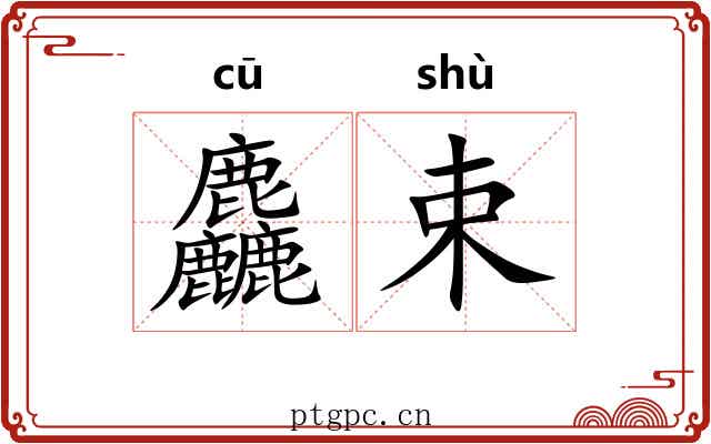 麤束