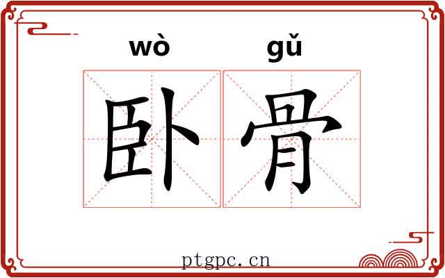 卧骨 卧骨