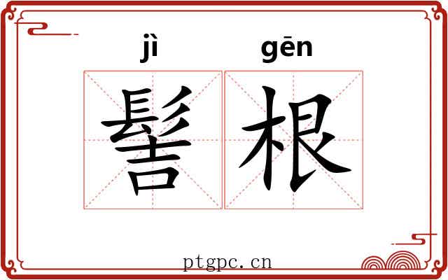 髻根