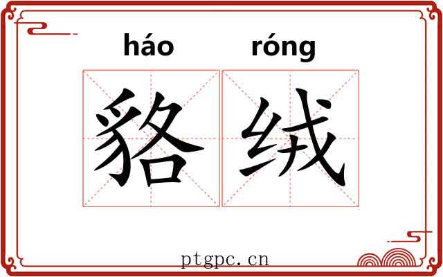 貉绒