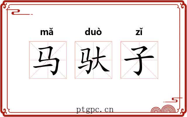 马驮子 马驮子