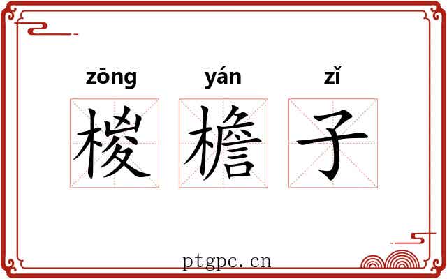 椶檐子