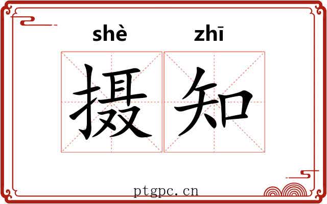 摄知 摄知