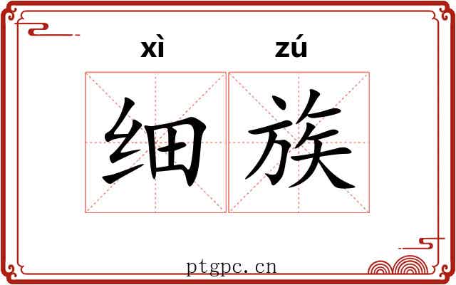细族 细族