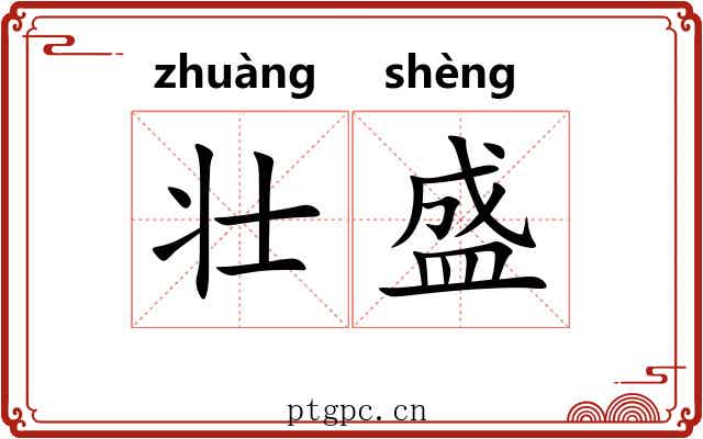 壮盛 壮盛