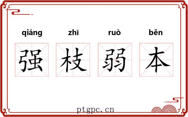 强枝弱本 强枝弱本