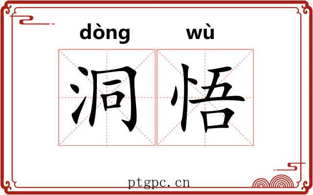 洞悟