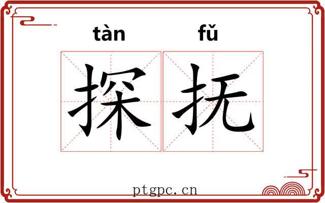 探抚