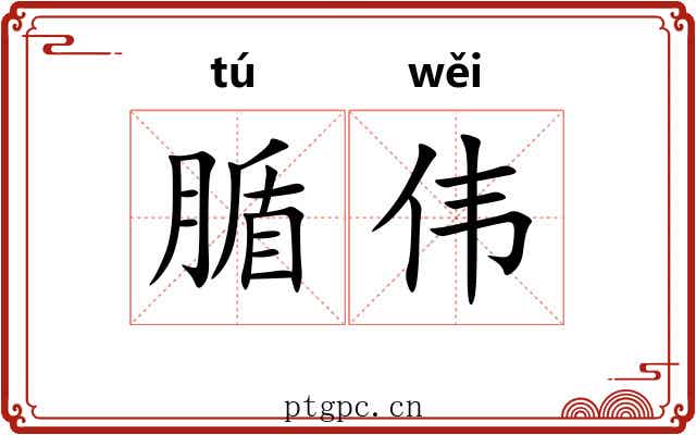 腯伟