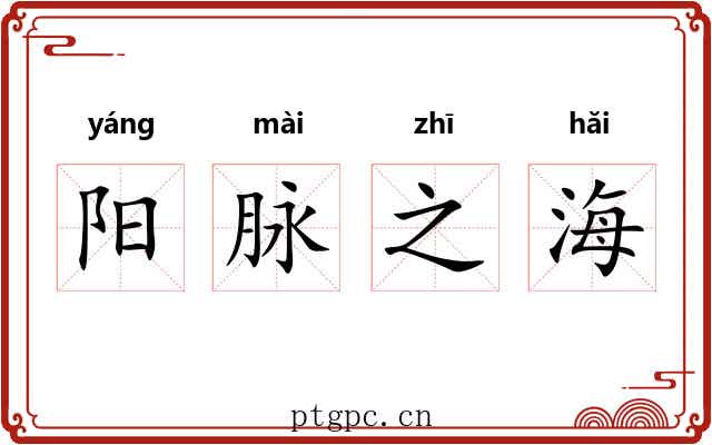 阳脉之海 阳脉之海