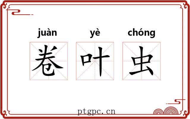 卷叶虫 卷叶虫