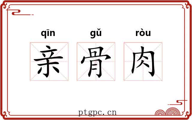 亲骨肉
