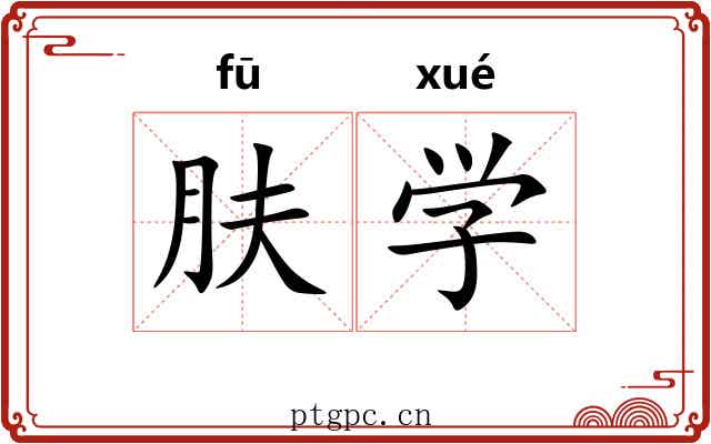 肤学 肤学