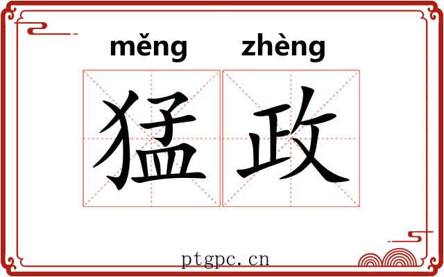 猛政