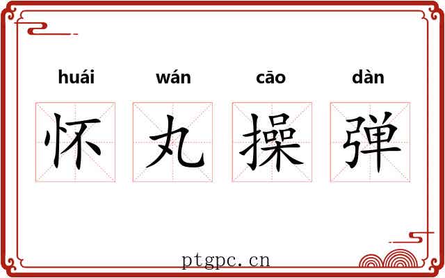 怀丸操弹 怀丸操弹