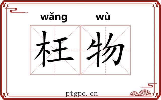 枉物