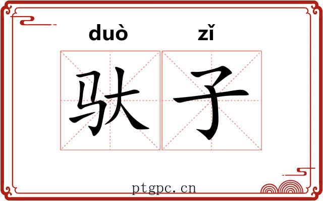 驮子