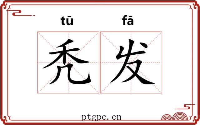 秃发 秃发