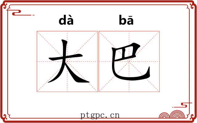 大巴 大巴
