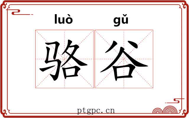 骆谷