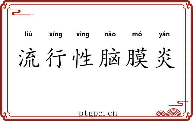 流行性脑膜炎 流行性脑膜炎