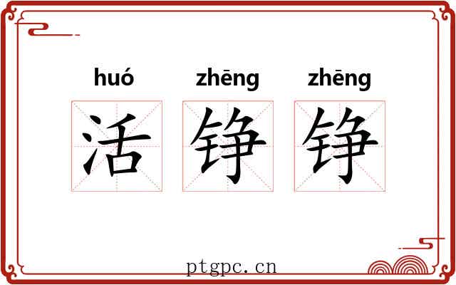 活铮铮