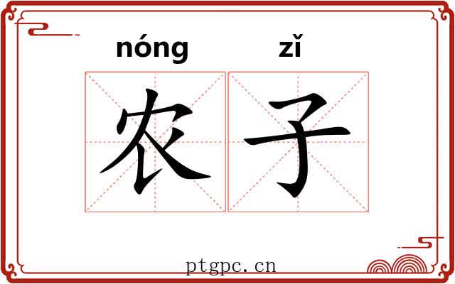 农子 农子