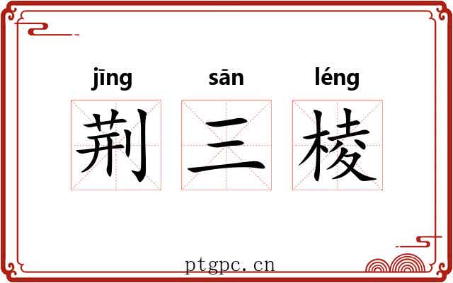 荆三棱 荆三棱