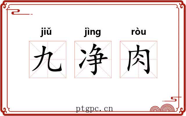 九净肉