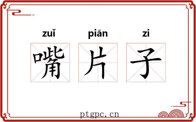 嘴片子 嘴片子