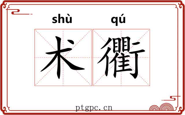 术衢 术衢