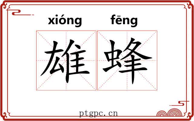 雄蜂 雄蜂
