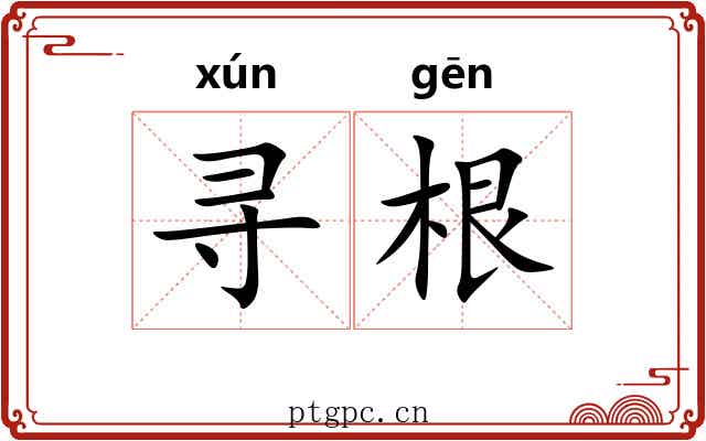 寻根 寻根