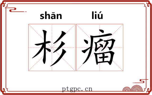 杉瘤