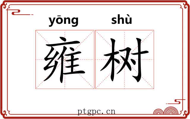 雍树