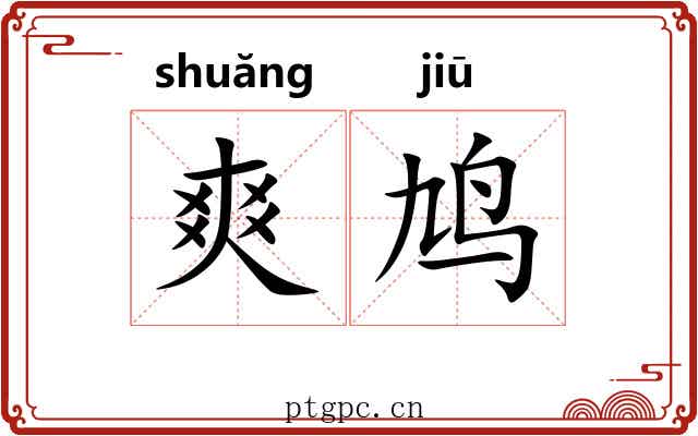 爽鸠