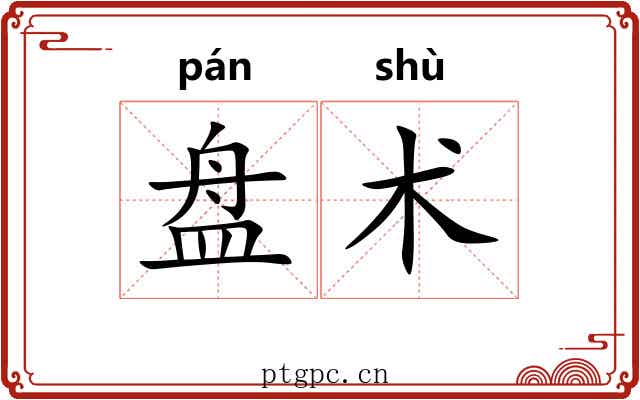 盘术