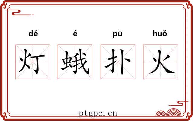 灯蛾扑火 灯蛾扑火